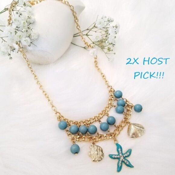 **2X HOST PICK** Beautiful Tropical Mood Necklace! - Picture 1 of 4